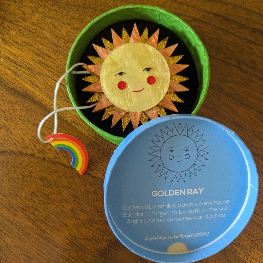 Golden Ray Erstwilder Brooch